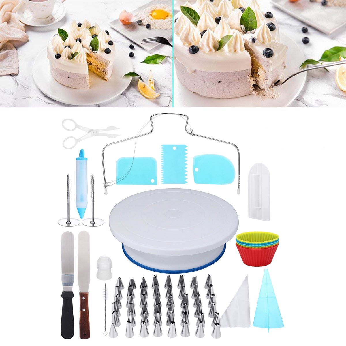 73Pcs Cake Decorating Tools - All Around Kitchens